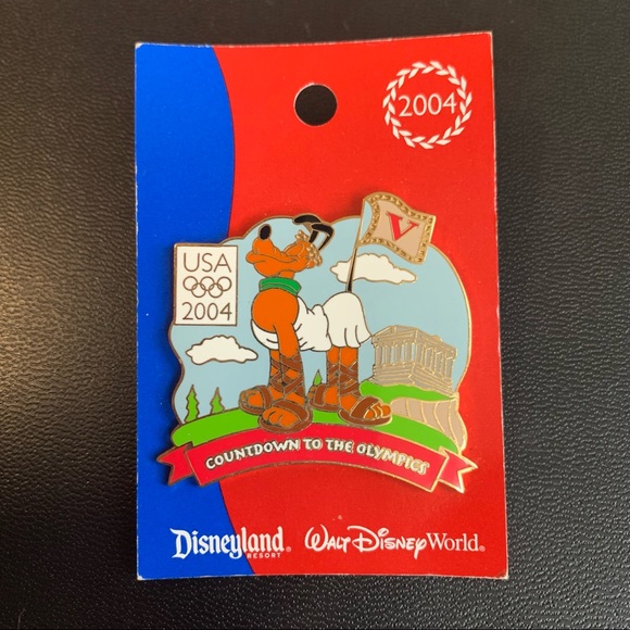 Disney Jewelry - Pluto Olympics Disney Pin LE
